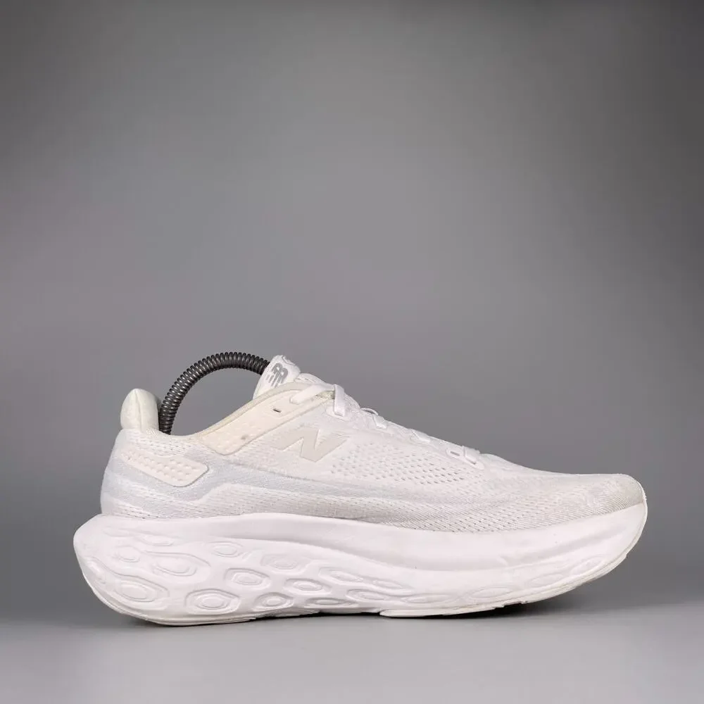 New Balance Fresh Foam x 1080v13 Womens 10 White/Silver Metallic Running Sneaker